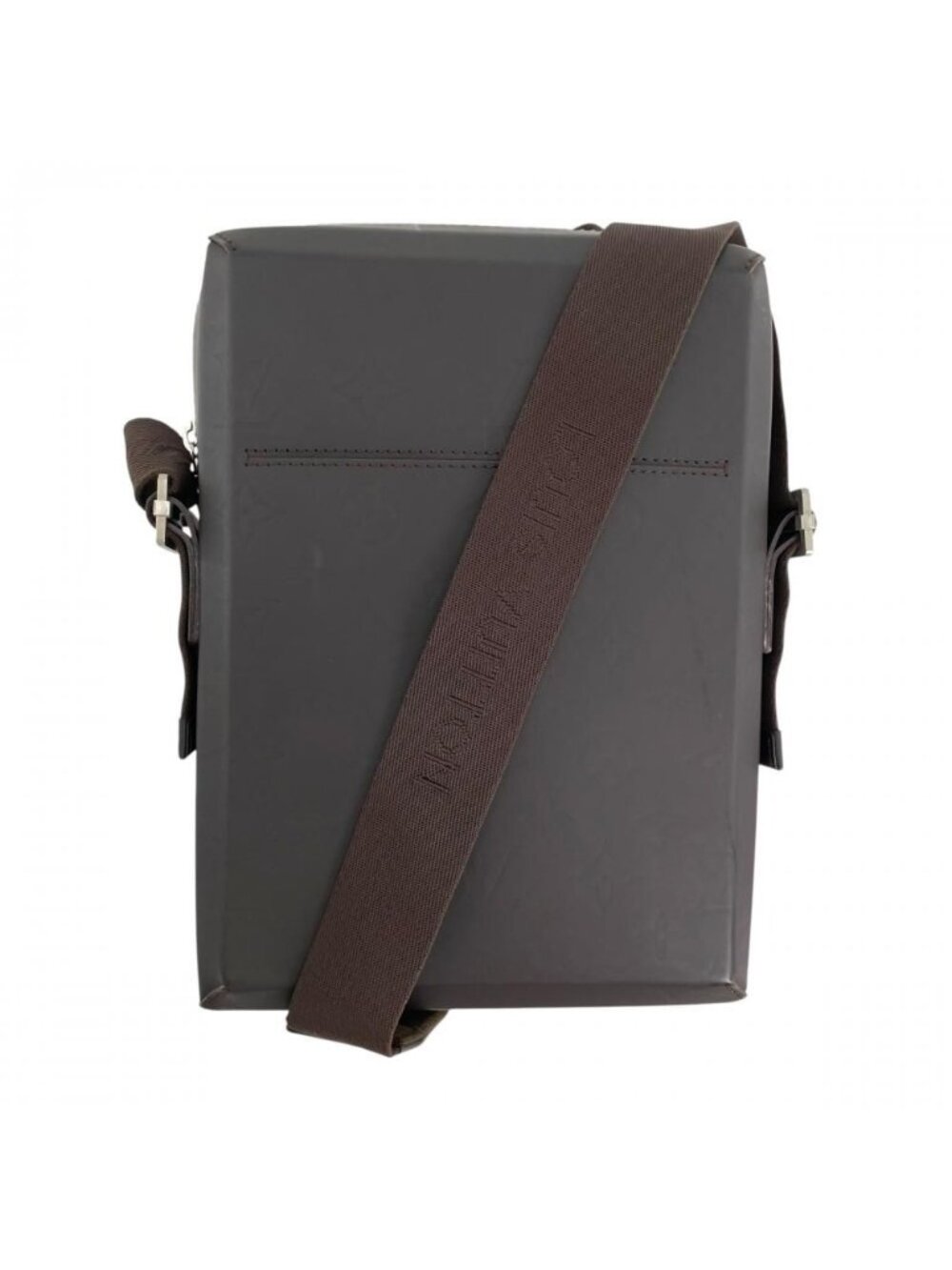 Louis Vuitton Shoulder Bag Monogram Glace Bobby Crossbody Calfskin Brown Silver